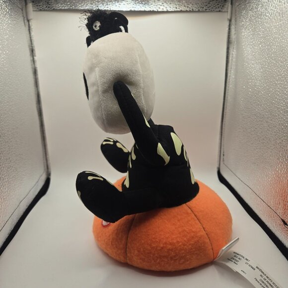2011 Hallmark Halloween Skeleton Plush Hokey Pokey Glows in Dark 10" - Picture 4 of 7